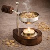 NKlaus Adjustable Incense Burner with Wooden Handle Incense Stand Esoteric