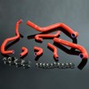 Radiator Coolant & Heater Silicone Hose Kit Compatible with Honda/Acura