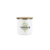 Purely Home Tarragon Green Herbs Storage Canister - White And