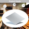 304 Stainless Steel Sheet - 2PCS 6" X 6" X