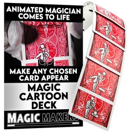 Magic Trick Cartoon Deck - Limited Edition Bicycle Backs