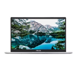 ASUS Lightweight 15.5" Full HD Laptop, Windows 11 Home OS, Intel Celeron Processor Up to 2.76GHz, 4GB LPDDR4, 128GB SSD, Backlit Keyboard, Pastel Grey, Renewed