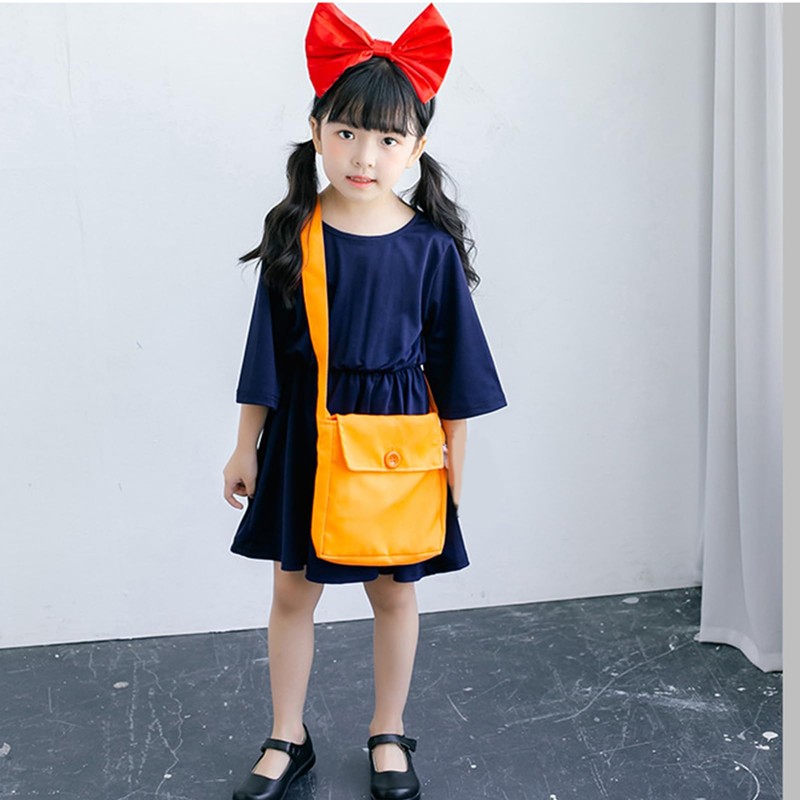 [Alaiyaky] 魔女 コスプレ キッズ 女の子 魔女っ子 衣装 ワンピース 可愛い 仮装