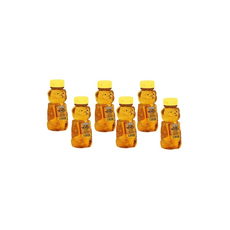 Gunter's Pure Clover Honey Bears - 12 oz (Pack of