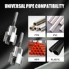 4 Pcs Integrated Internal & External Pipe Threading Tool, Pipe