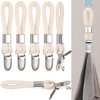 Ezranova Hanging Tea Towels Clip, 5 Pcs Brackets-Braided CottonTowel Clips