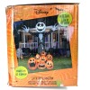 Gemmy Animated Projection Airblown-Fire & Ice-Jack Skellington Scene-Giant-Di