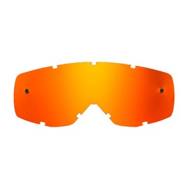 SeeCle 415143 Red Tinted Mirrored Lenses for Glasses Compatible with Scott Cough/Tyrant/Split Mask