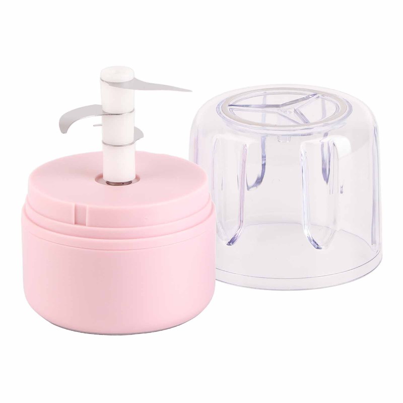 Mini Garlic Chopper Stainless Steel Blade Food Grade Strong Power