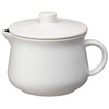 Ishigaki Sangyo 4355 Milk Cooking Pot, White, Approx. Width 7.1