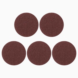 HARFINGTON 5 Pcs 2 Inch Sanding Disc 60 Grit Hook and Loop Sandpaper Random Orbital Sander Pads for Woodworking Automotive Metal Polishing