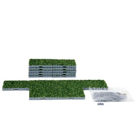 Lemax Village Collection Plaza System Grass Square 16 pieces # 64107