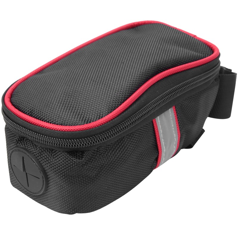Black Canvas Bike Electric Bicycles Controller Bag Storage Bags Accessory