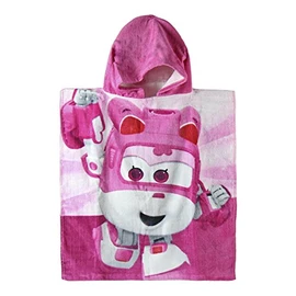 Super Wings Hooded Poncho Towel