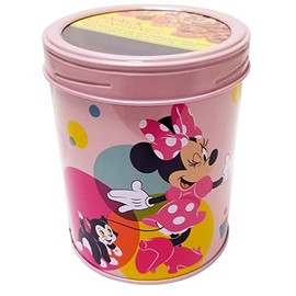 Minnie Food Safe, BPA Free - Snack Container w/Screw Top, Food on the Go Container, Dry Food Storage, 4.5" High with Window