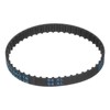 sourcing map 94XL 037 Timing Belt 47 Teeth Rubber Geared