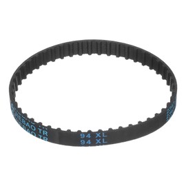 sourcing map 94XL 037 Timing Belt 47 Teeth Rubber Geared Cogged Belt, 0.37" Width, 0.20" Pitch Synchronous Timing Belt