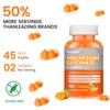 Magnesium Gummies 1000mg -Magnesium Glycinate Supplement and Magnesium L-Threonate Gummy,Sugar