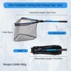 Tripquips Fishing Net, Rubber Coated Foldable & Lightweight Landing Net,
