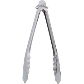 Takagi TAKAGI Stainless Steel Tongs with Ring, 9.4 inches (240 mm), Made in Japan