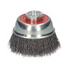 Metabo 623715000 Steel-Wire Cup Brush, Green, 75 mm M14