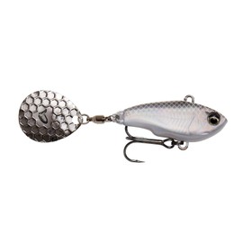 Savage Gear Fat Tail Spin 9g Sinking White Silver