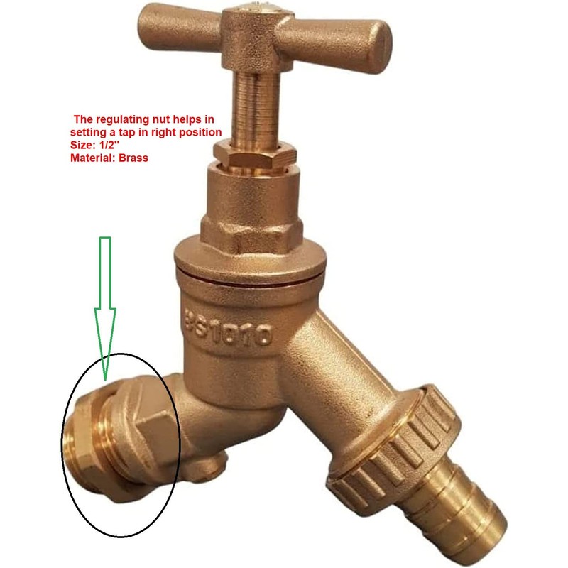 Brass Hose Union Garden Bib Tap with Double Check Valve