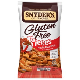 Snyder's Gluten Free Hot Buffalo Wing Pretzels 7oz