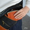 Rinori Women’s Coin Purse, Leather, Metal Clasp Opening, Excellent Storage
