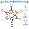 SUNRIZ Chain Clasp, Bracelet Clasp, Pack of 120 Lobster Clasps