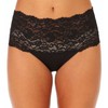Hanky Panky Women's Silky Skin High Rise Panty, Black, Small
