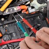 RUNCCI-YUN 10PCS Colorful Test Probes 4mm Multimeter Probes Back Probe