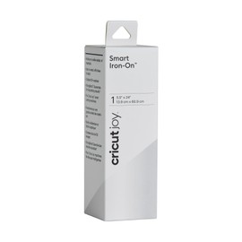 Cricut Smart Iron On Vinyl- White, 2ft Roll (5.5in x 24') for Joy Machine - matless Cutting for Shapes up to 4ft, & Repeated cuts up to 20ft