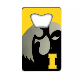 Team Promark Iowa Hawkeyes Steel Credit Card Bottle Opener