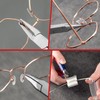 GOLD DEER 8Pcs Eyeglass Repair Kit with Screwdriver and Storage