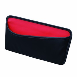 Seiwa W950 Car Storage Accessories Seat Side Pocket, Black x Red