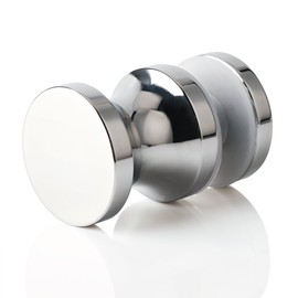 SAYAYO Furniture Handles, Stainless Steel, Handles for Kitchen Cabinets, Cabinet Knobs, Polished Kitchen Handles, Door Handles, 30 mm Knob for Cabinet, Furniture, Drawers, Kitchen, Glass Doors, EL9000