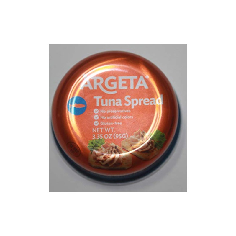 Argeta Pate Spread Tuna 5 PACK x 3,35oz Product of