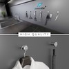 Wall Hooks, Towel Hooks, Coat Hooks, Rustproof Stainless Steel, Set
