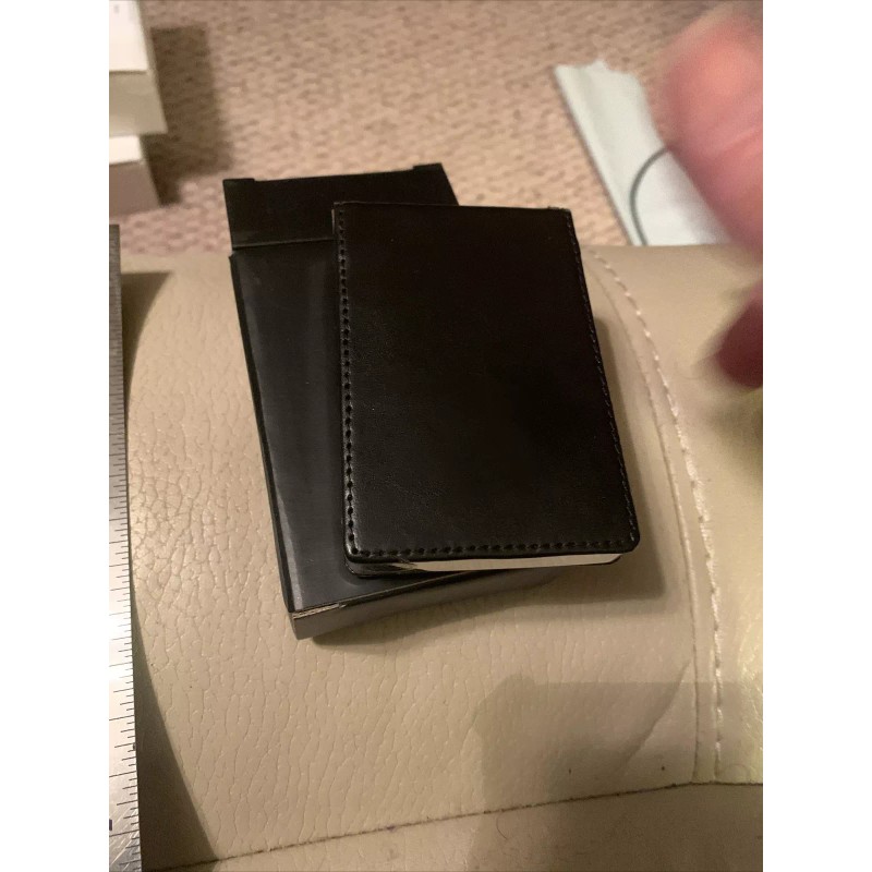 Business Card Cigerette Case ?? With original box!! Has V