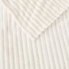 QOFLY Soft Cuddly Blanket, White, 150 x 200 cm, Gift