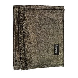 Needs & Wants® Women Scarf Shimmer ShinyViscose Hijab Fringe Shawls Wrap Bufandas Plain Color (Shimmer Viscose Hijab, BLACK)