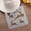 Stencil Sheets Christmas Stencil Template Drawing Stencil Plate Planner Scrapbooking