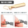 Zipper Pulls Replacement 4pcs DY.2ten Metal Easy to Install Bag