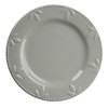 Signature Housewares Sorrento Collection 11" Round Dinner Plate, Gray
