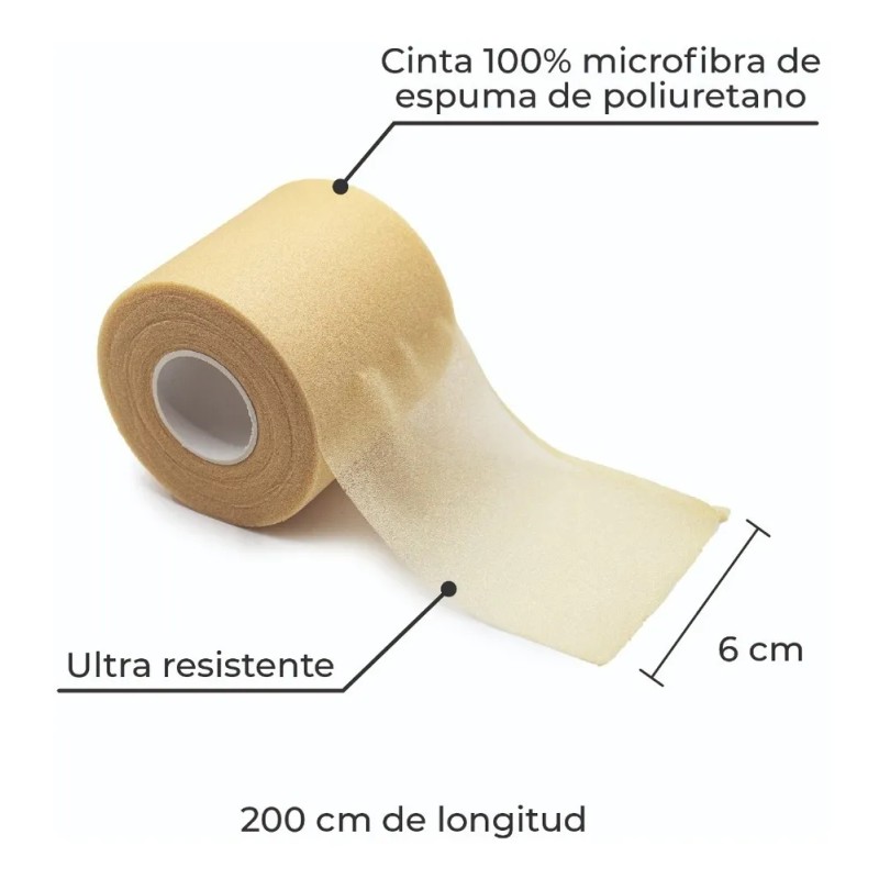 Cinta Adhesiva Para Vendaje Deportivo Sport Tape Kit Go Plus