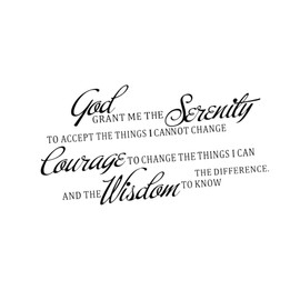 Praise Wall Peel Bible Bathroom Decals Me Bedroom Quote Prayer Decal and Christian DIY Grant Art Scripture The Religious Serenity God Sticker Vinyl for Decal: Motivational Living