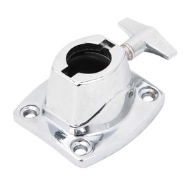 Replacement Tom Bracket, Zinc 1" Tom Bracket, 25mm Tom Tom Drum Mount, Alloy Drum Holder Base Plate, Professional Tom Mount, Cymbal Clamp for