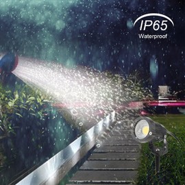 5W COB LED Lawn Lamp DC12V Outdoor Landscape Light Spot Light IP65 Water Resistance for Garden Patio Yard Courtyard Path Warm White