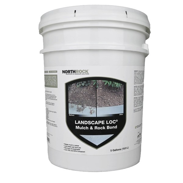 Landscape Loc Mulch & Rock Bond - Binder for Mulch,